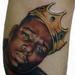Tattoos - Notorious BIG Portrait Tattoo - 72677